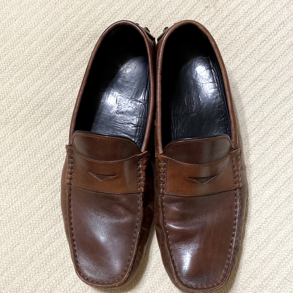 Men’s PAUL EVANS “McQUEEN” Driving Loafers Size 10 1/2